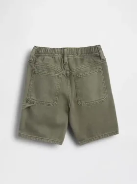 Short de charpentier en denim ultra-doux à enfiler pour Bébé & Enfant
