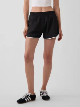 Short de course GapFit Tech à taille haute