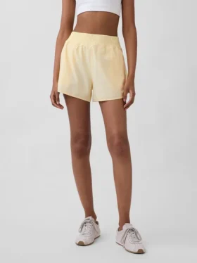 Short de course GapFit Tech à taille haute