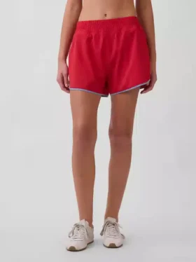 Short de course GapFit Tech à taille haute