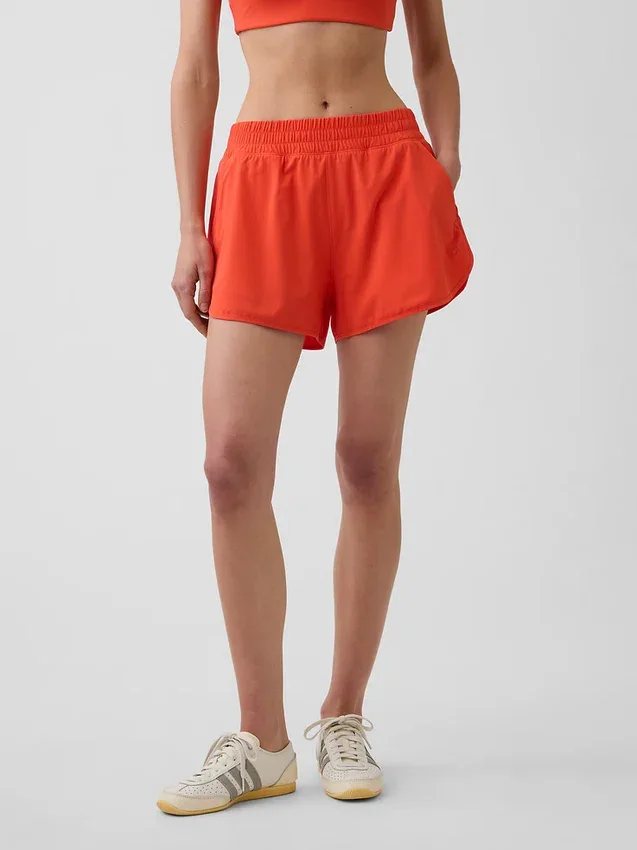 Short de course GapFit Tech à taille haute