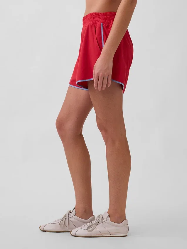 Short de course GapFit Tech à taille haute