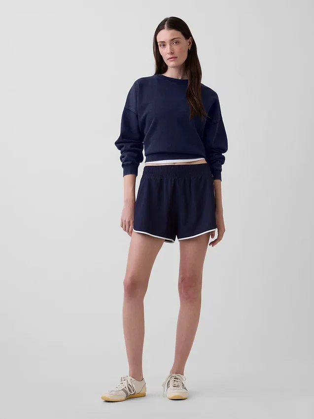 Short de course GapFit Tech à taille haute