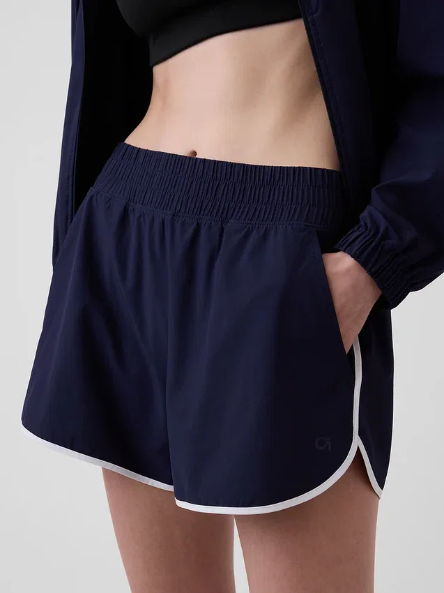 Short de course GapFit Tech à taille haute