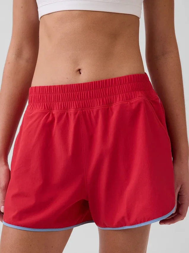 Short de course GapFit Tech à taille haute