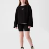 Short de cyclisme côtelé pour enfants