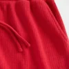 Short de pyjama en maille gaufrée