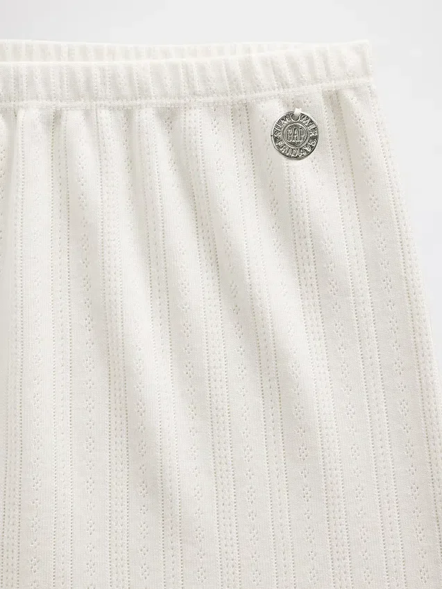 Short de pyjama GAP × Summer Fridays en pointelle