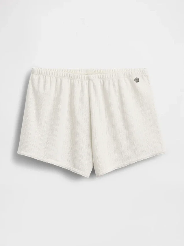 Short de pyjama GAP × Summer Fridays en pointelle