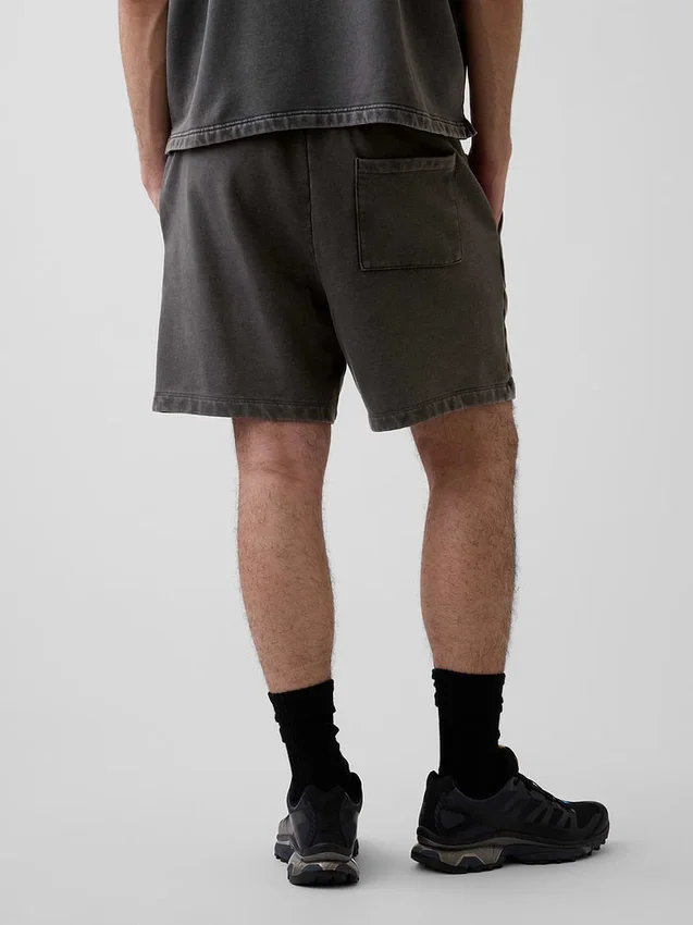 Short de survêtement en molleton épais pour adulte