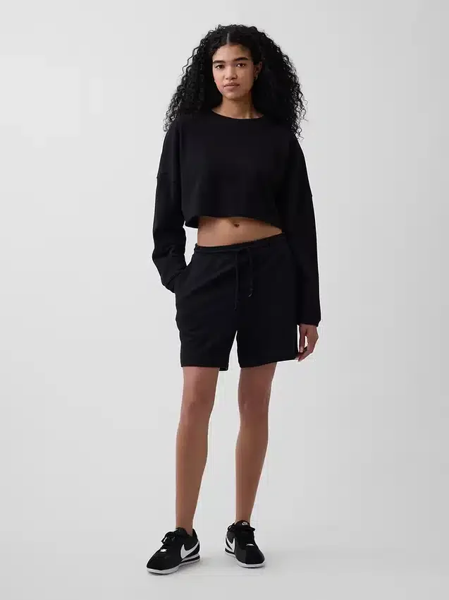Short de survêtement en molleton épais pour adulte