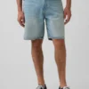 Short en denim ample style années 90