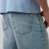 Short en denim ample style années 90
