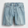 Short en denim ample style années 90