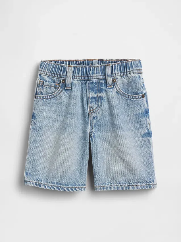 Short en denim ultra-doux à enfiler pour Bébé & Enfant