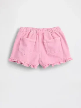 Short en denim à volants et à enfiler pour Bébé & Enfant