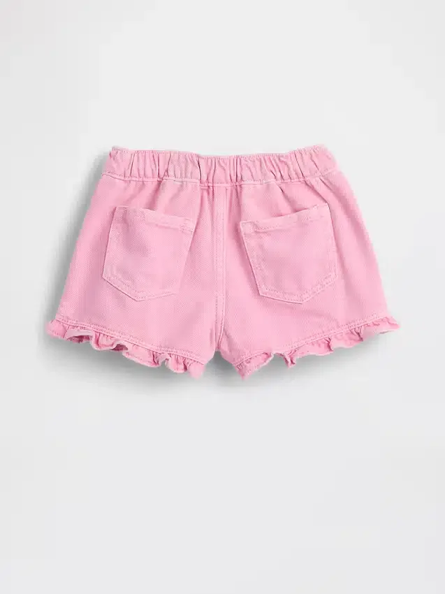 Short en denim à volants et à enfiler pour Bébé & Enfant