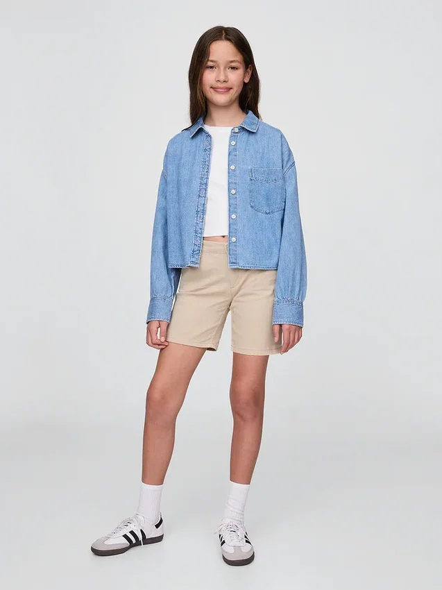 Short midi d'uniforme pour enfants