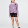 Short midi en denim pour enfant