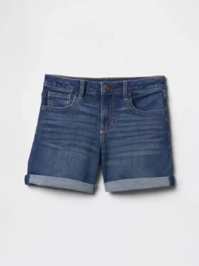 Short midi en denim pour enfant