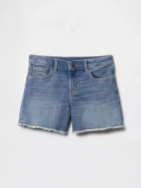 Short midi en denim pour enfant