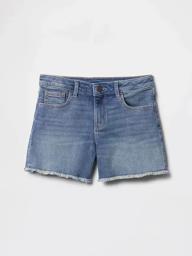 Short midi en denim pour enfant