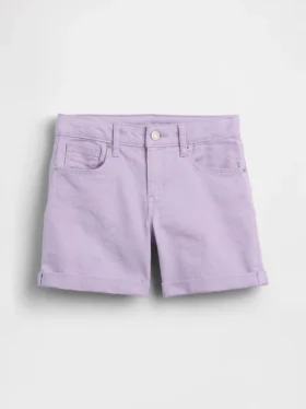 Short midi en denim pour enfant