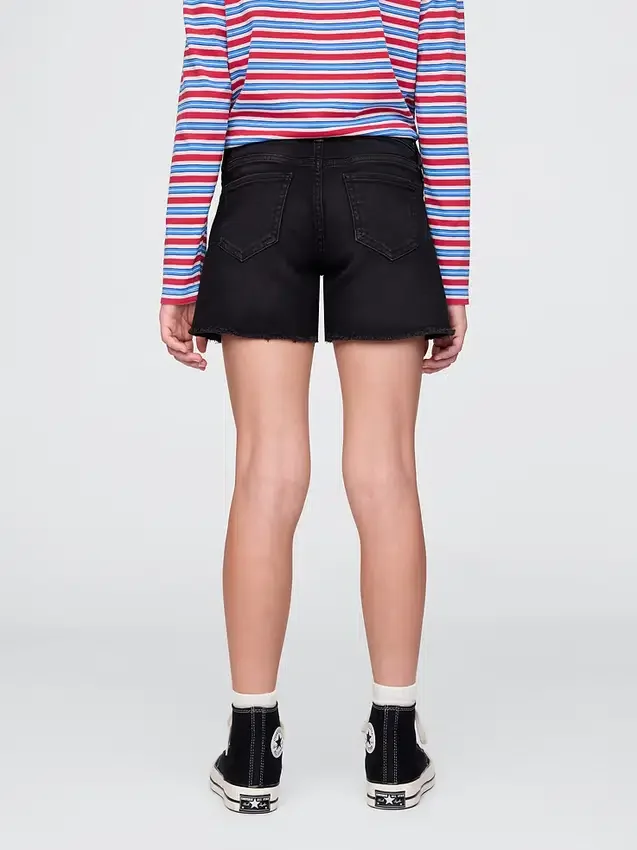 Short midi en denim pour enfant