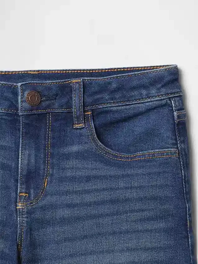 Short midi en denim pour enfant