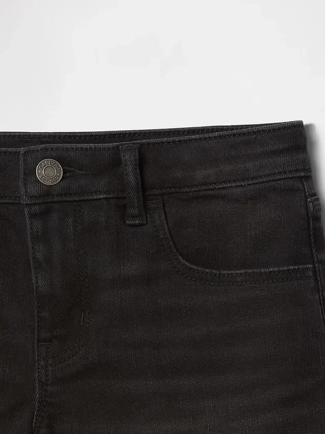 Short midi en denim pour enfant