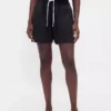 Shorts ample en mélange de lin, 6"