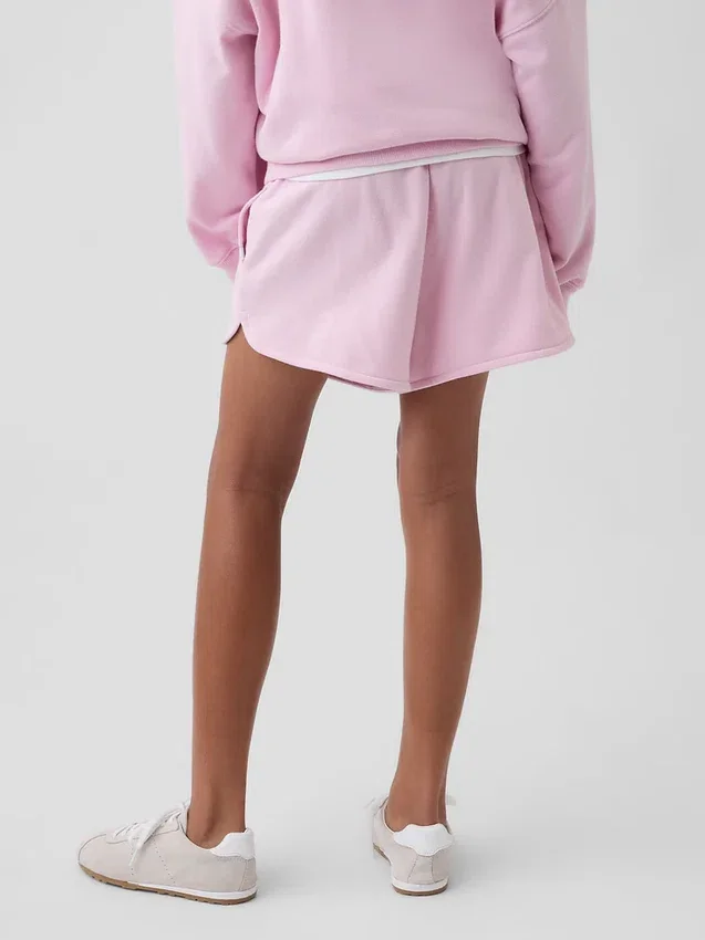 Shorts ample pour enfant en tissu éponge Vintagesoft avec motif dauphin