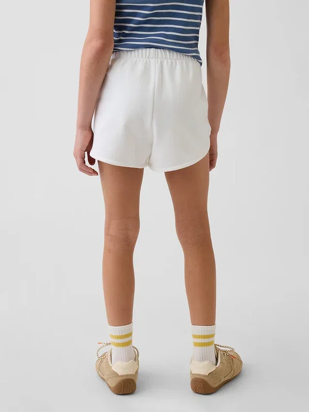 Shorts ample pour enfant en tissu éponge Vintagesoft avec motif dauphin