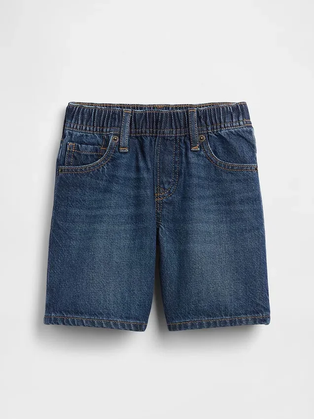 Shorts baggy en denim ultra-doux à enfiler pour Bébé & Enfant