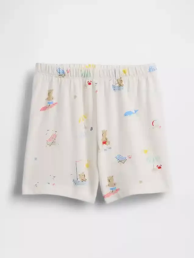 Shorts « Beach Bear » en coton bio de la collection « Baby First Favorites »