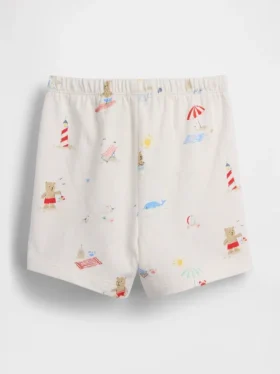 Shorts « Beach Bear » en coton bio de la collection « Baby First Favorites »