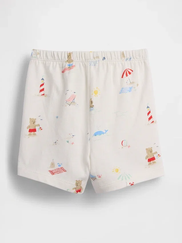 Shorts « Beach Bear » en coton bio de la collection « Baby First Favorites »