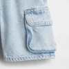 Shorts cargo en denim ultra-doux à enfiler pour Bébé & Enfant