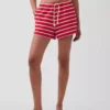 Shorts décontracté en tissu éponge de 3,5"