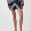 Shorts décontracté en tissu éponge de 3,5"