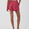 Shorts décontracté en tissu éponge de 3,5"