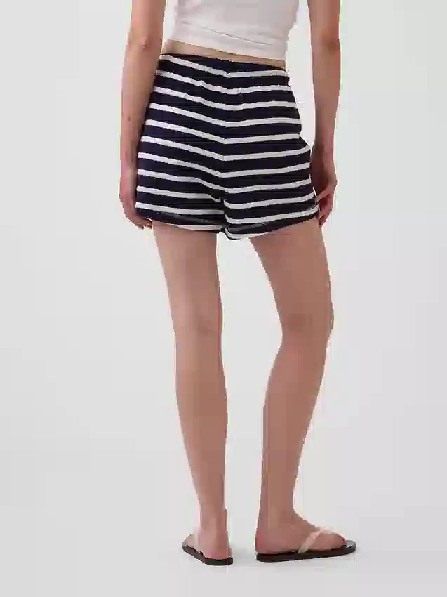 Shorts décontracté en tissu éponge de 3,5"