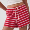 Shorts décontracté en tissu éponge de 3,5"