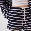 Shorts décontracté en tissu éponge de 3,5"