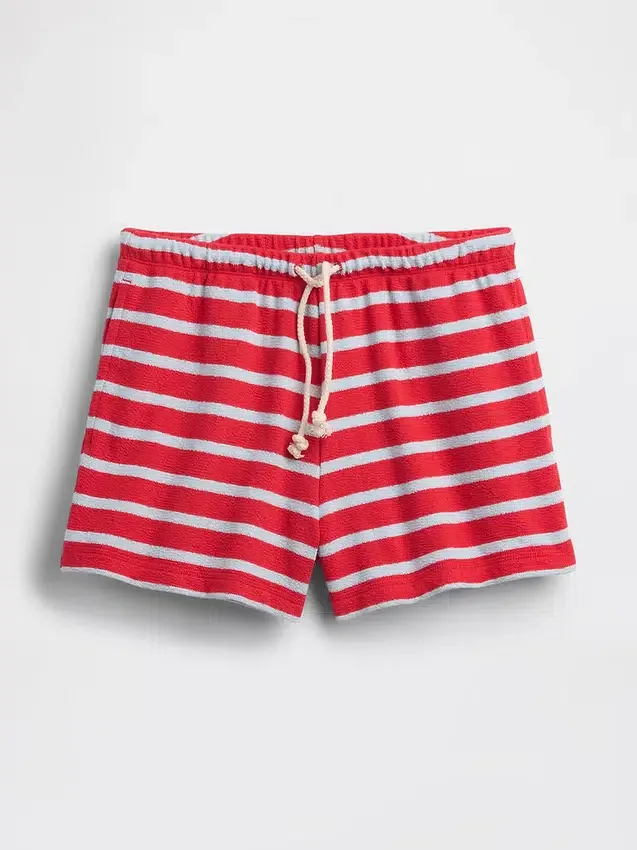 Shorts décontracté en tissu éponge de 3,5"