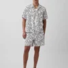 Shorts décontractés texturés Keith Haring