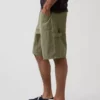 Shorts de charpentier en denim ample, 9"
