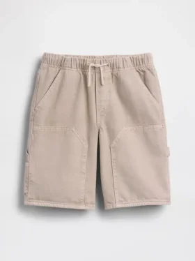 Shorts de charpentier en denim ample et décontracté pour enfants, style années 90