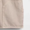Shorts de charpentier en denim ample et décontracté pour enfants, style années 90