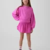 Shorts de course à ourlet papillon à séchage rapide pour enfants